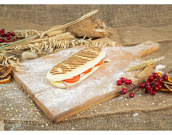 Le Panini jambon mozzarella